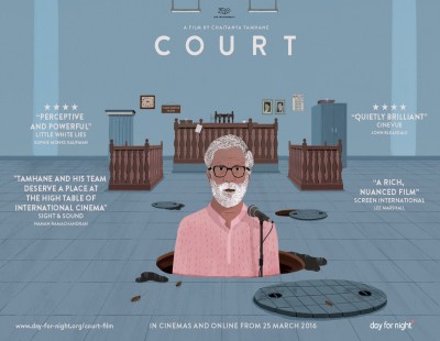 India's official entry for 2016 Academy Awards, multi award-winning film COURT releasing in UK and Ireland 25 March 2016