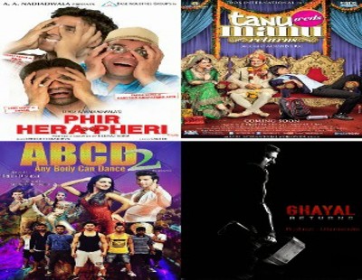 Bollywood flooded with sequels.