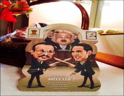 Jolly LLB 2 first poster out