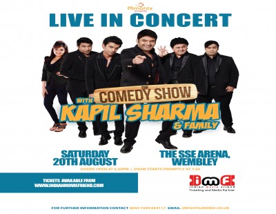Get ready for a funny and exciting evening with Kapil Sharma & Family
