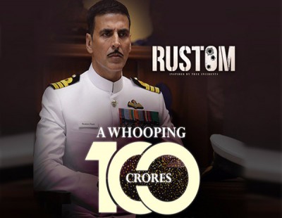 “Rustom” enters the 100 crore club