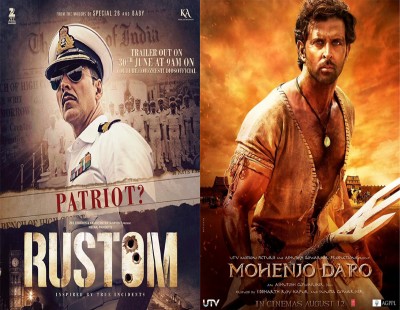 Get entertained this weekend with “Rustom” and “Mohenjo Daro”
